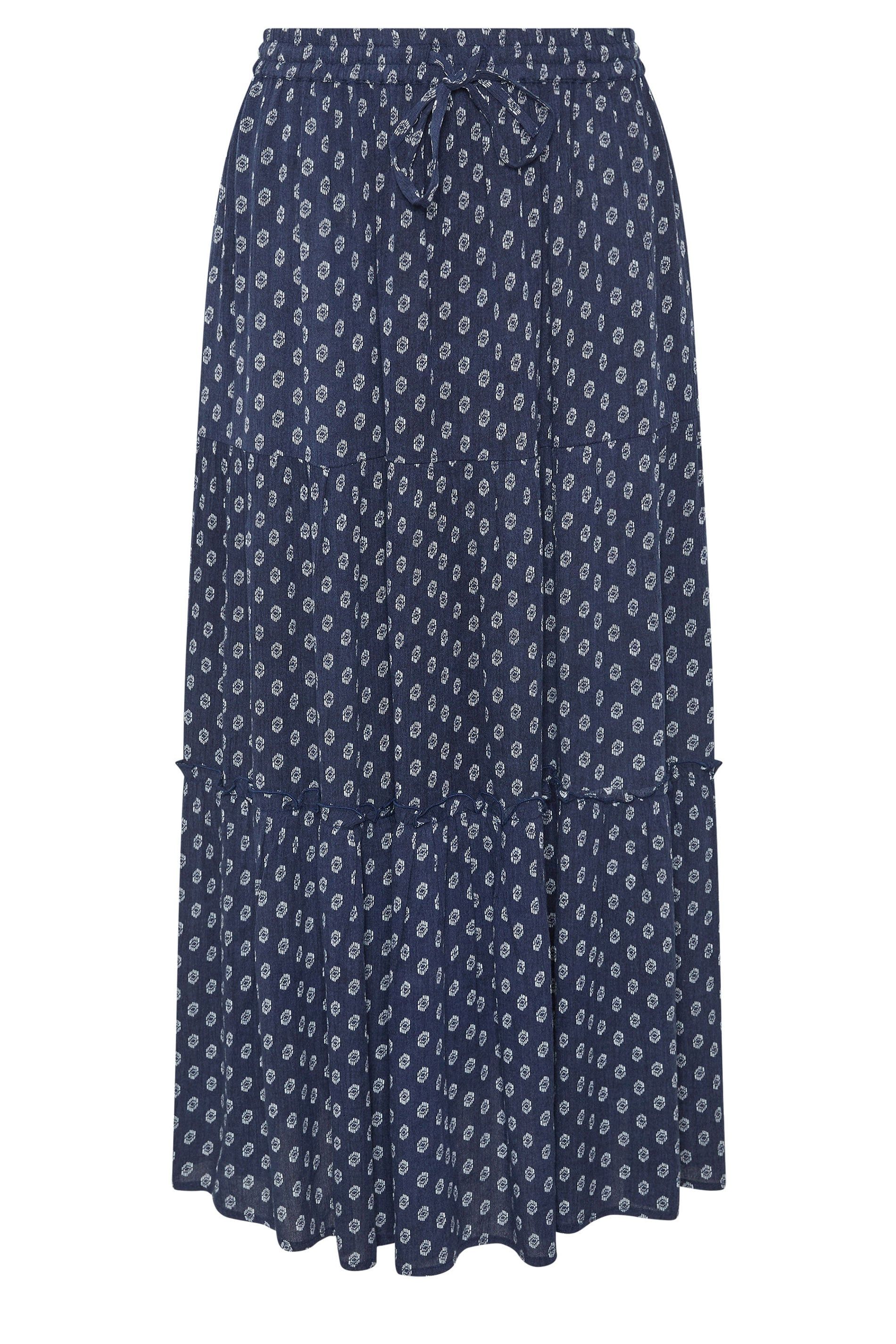 M&Co Petite Dobby Maxi Skirt