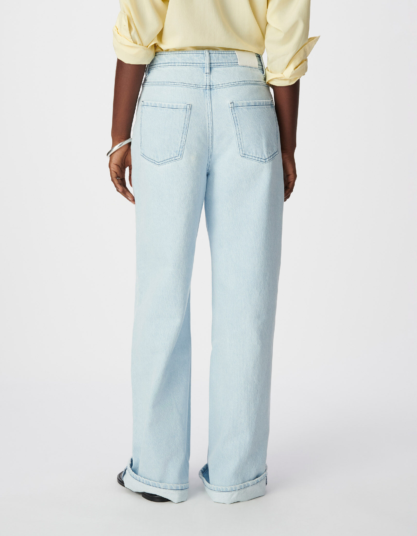Jean large bleu Chisa Femme