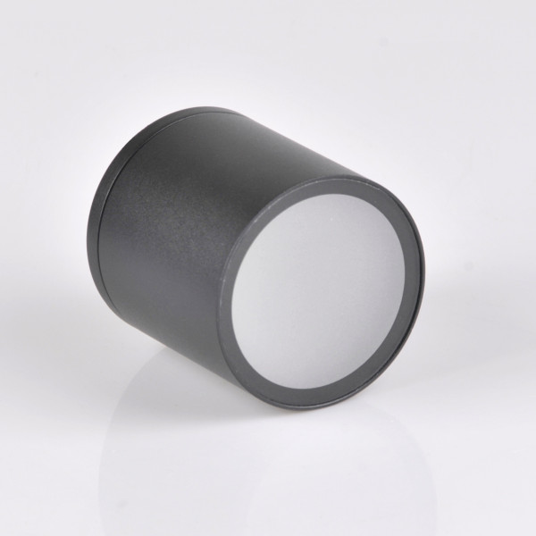 Lampa sufitowa zewnętrzna OHIO czarna 1 x GU10 x 10W IP54 Polux