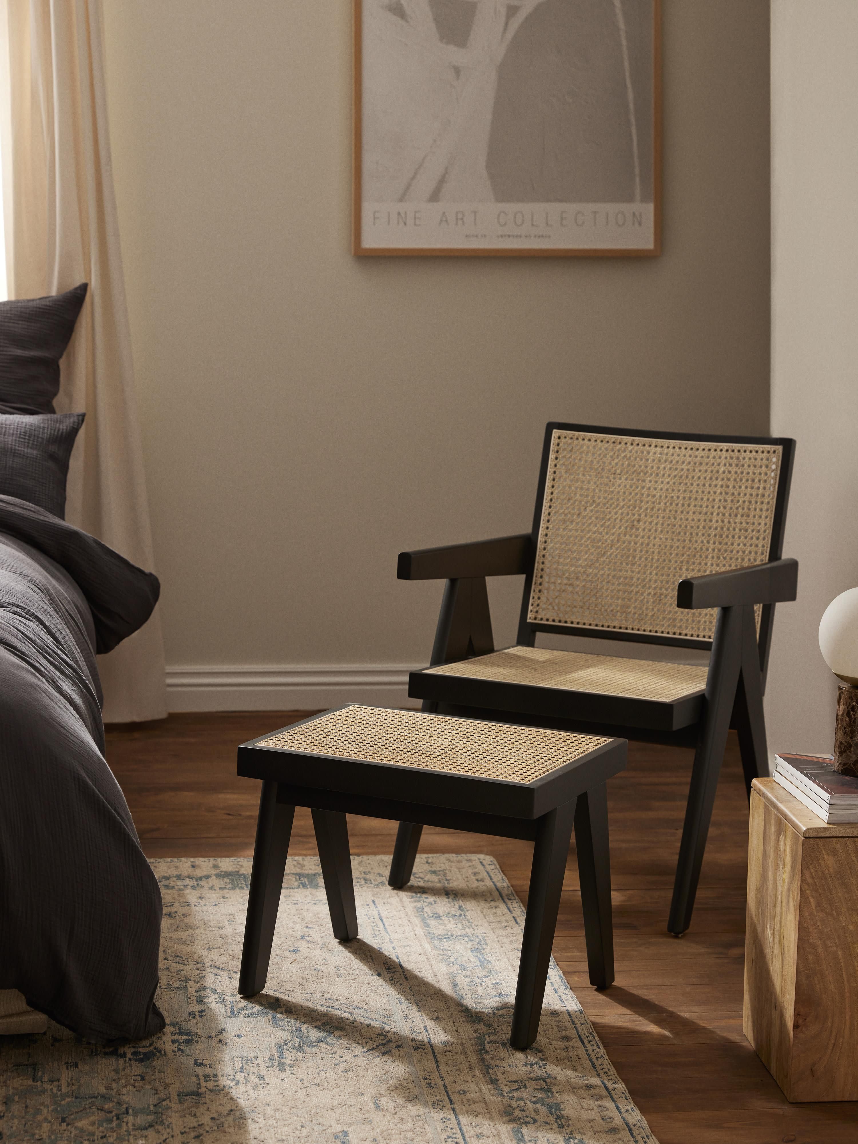 Hocker Sissi mit Wiener Geflecht