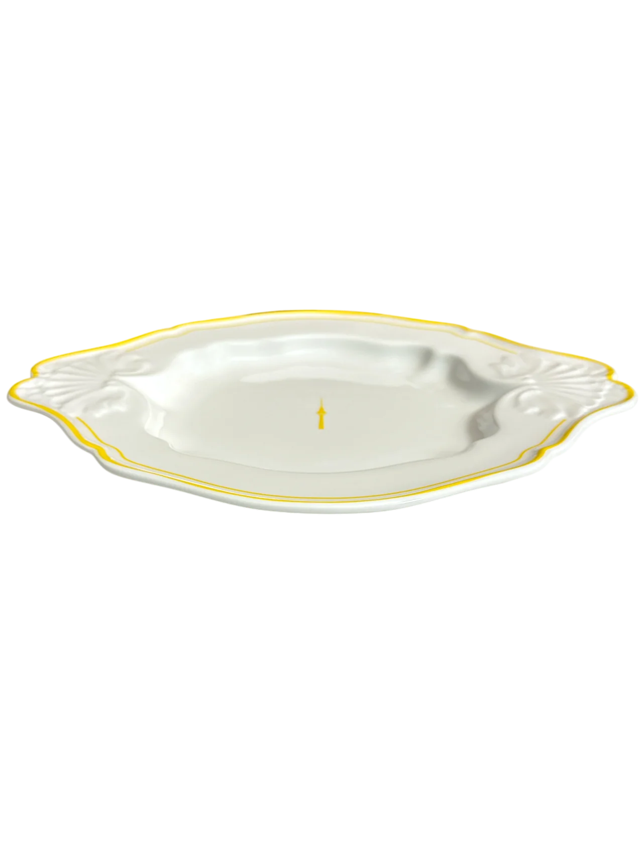 servierplatte mit fahne