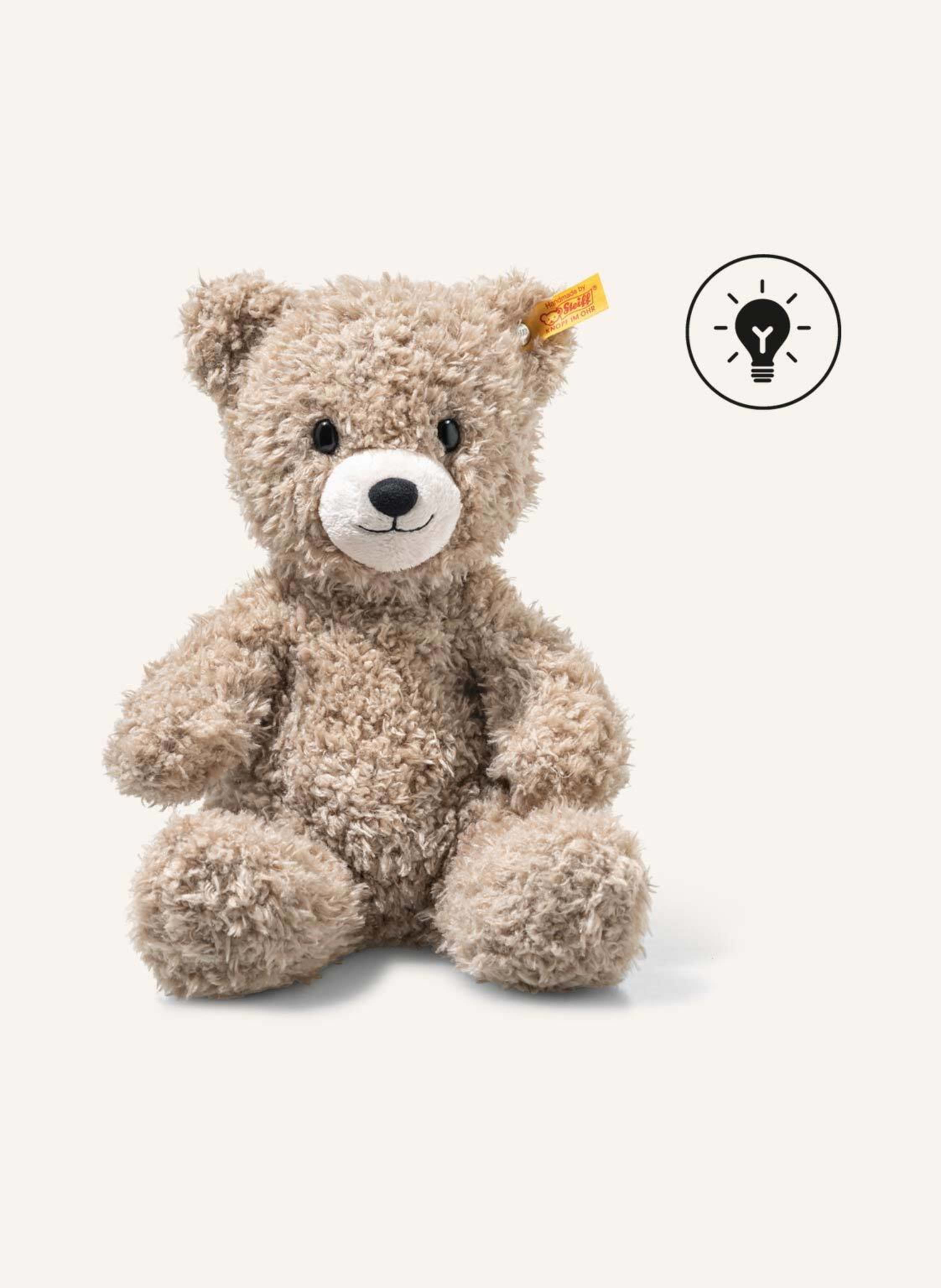 Steiff Kuscheltier Light at Night CASPAR Teddybär 28 cm, hellbraun