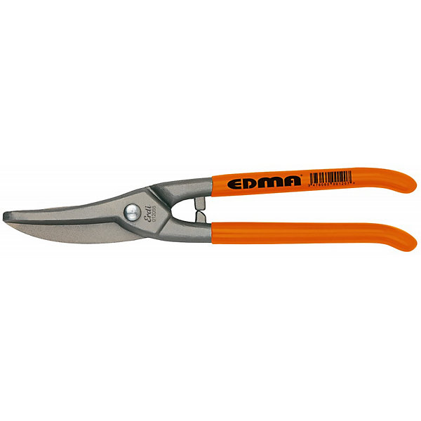 Cisaille forgée universelle 250 mm EDMA 12055 - lames 67 mm, acier carbone, poignées PVC trempé