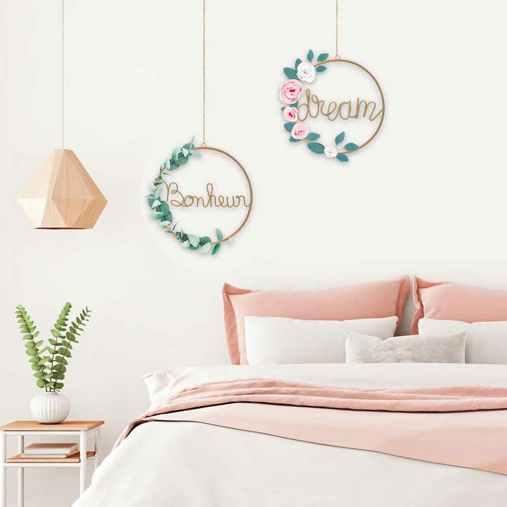 DREAM - Autocollant mural bonheur et dream 43x42,5cm