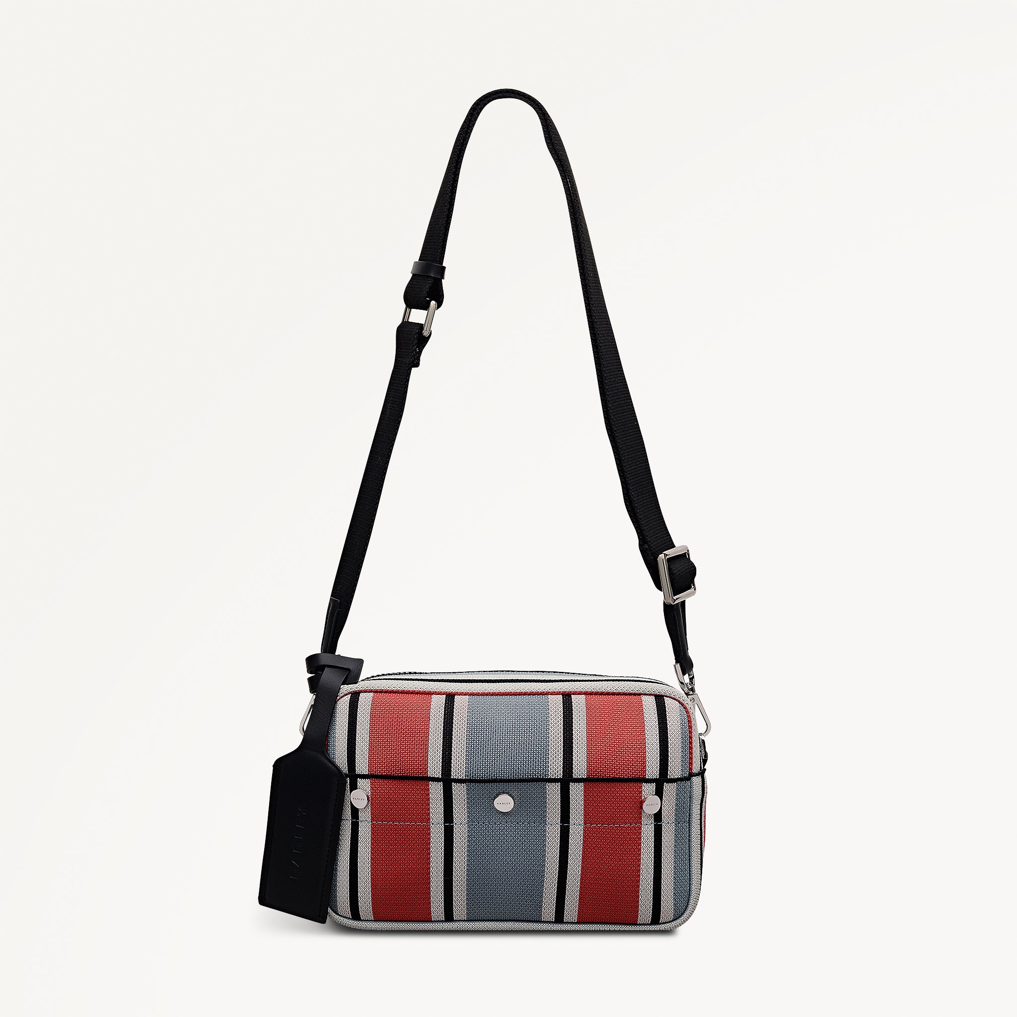 Hadleigh Place - Cabana Stripe - Small Ziptop Cross Body