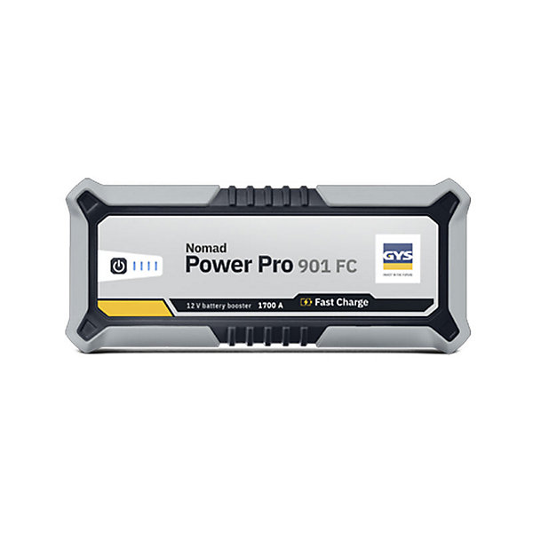 Booster lithium NOMAD POWER PRO 901 FC 92,5 Wh - Démarrage 900 A, 2 USB et port 15 V / 10 A, compact 820 g.