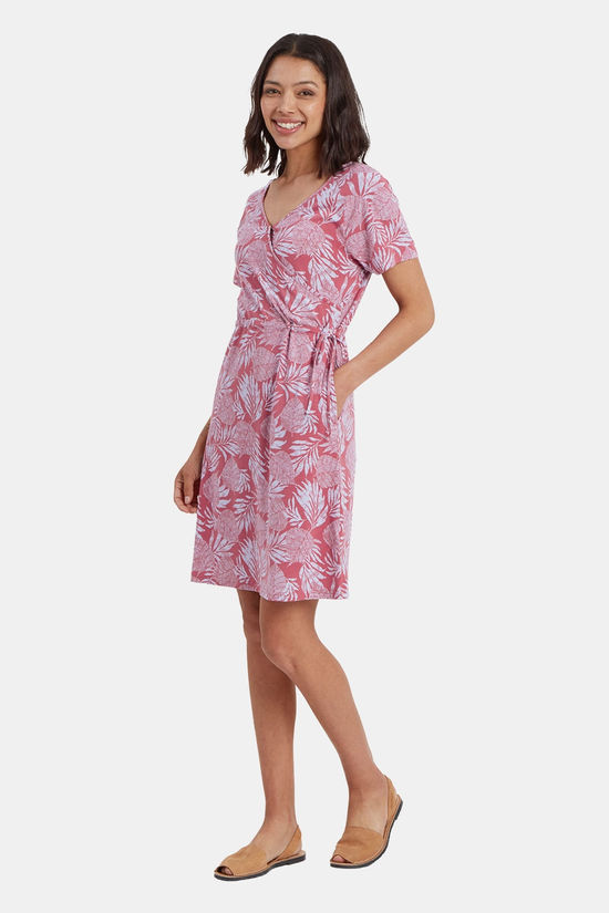 Sherpa Neha Faux Wrap Jurk Dames