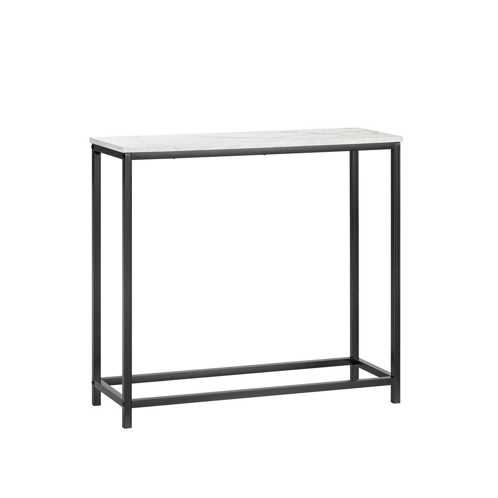 - Table console cadre en métal noir