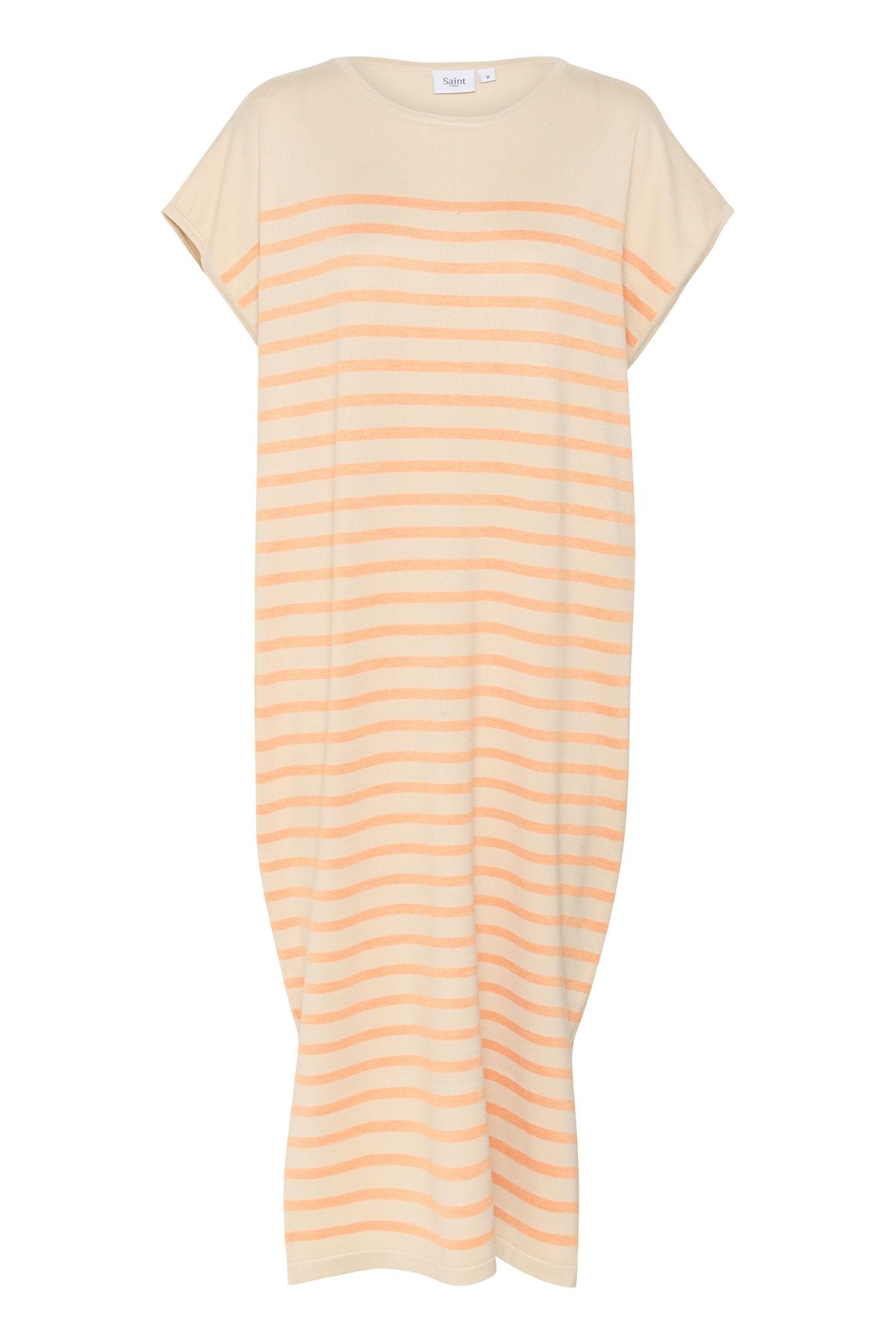 Saint Tropez MilaSZ Striped Short Sleeve Midi Dress