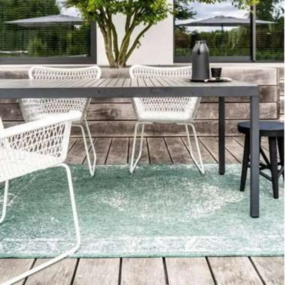 Eva Interior Buiten vloerkleed - Sage- Groen- 280x380 cm