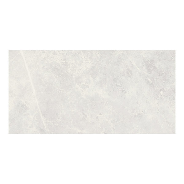 Faïence murale effet marbre gris brillant L.60 x l.30 cm x ép.7 mm, Celena