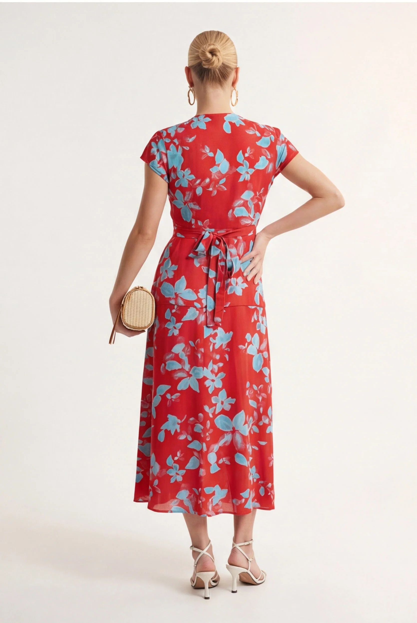 ROBE MIDI - CLARA - ROUGE