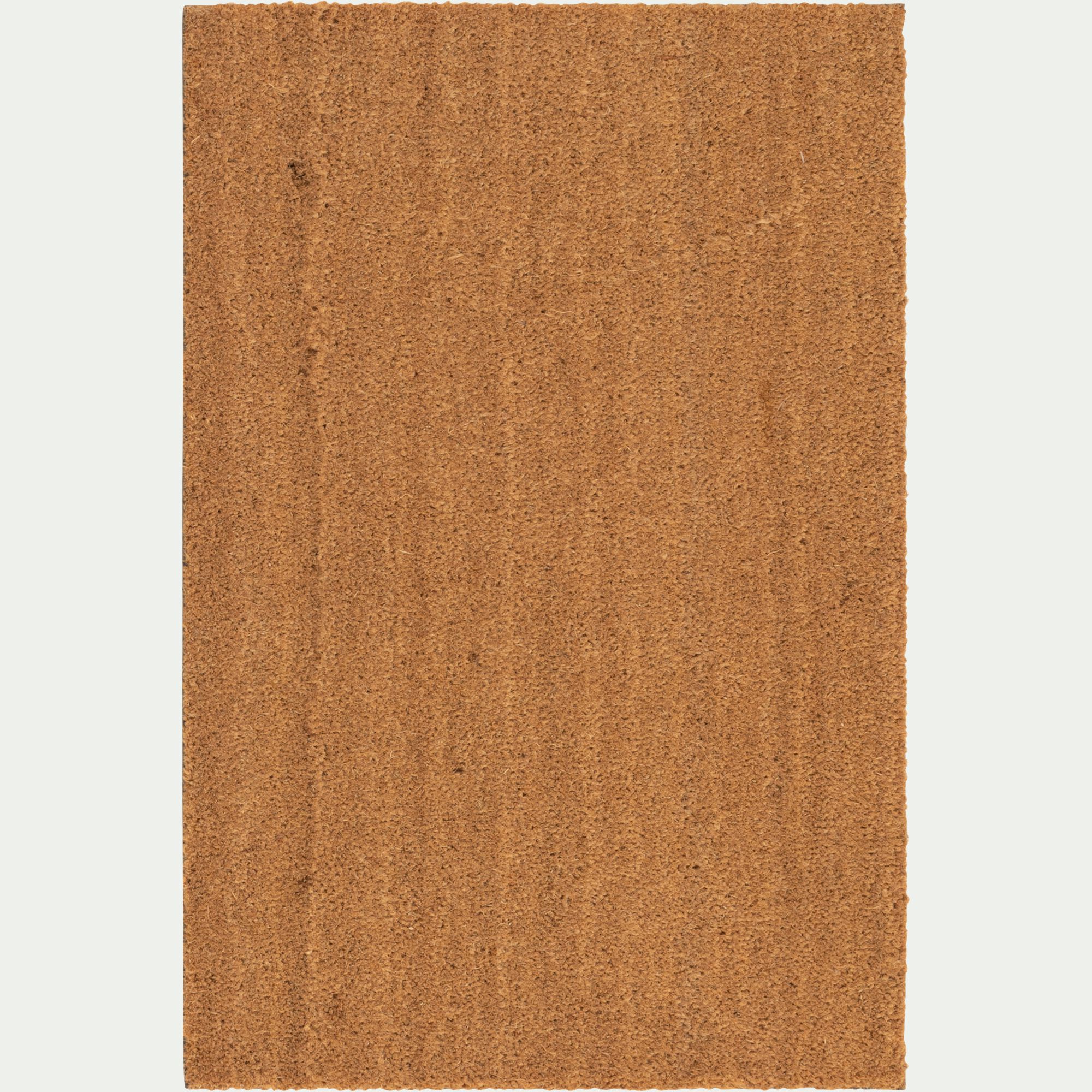 BALLAS - Paillasson en fibres de noix de coco et revers en vinyle - naturel 60x90cm