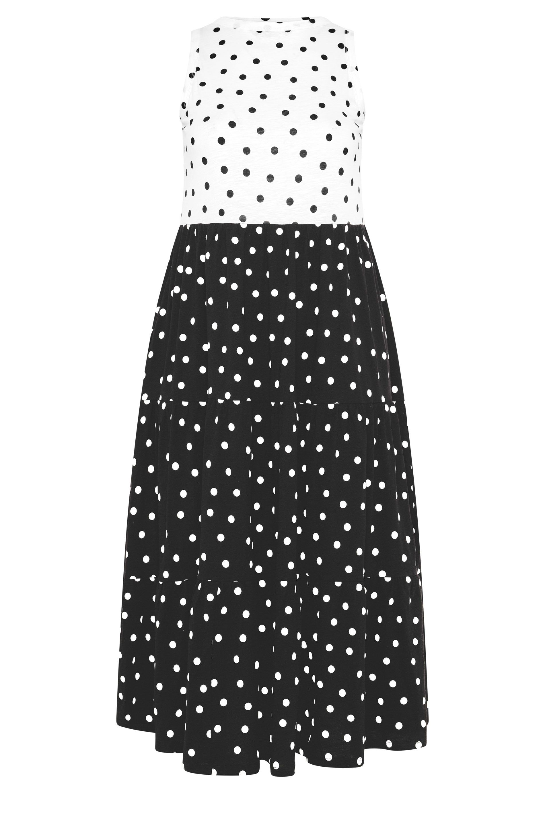 Yours Polka Dot Midi Dress