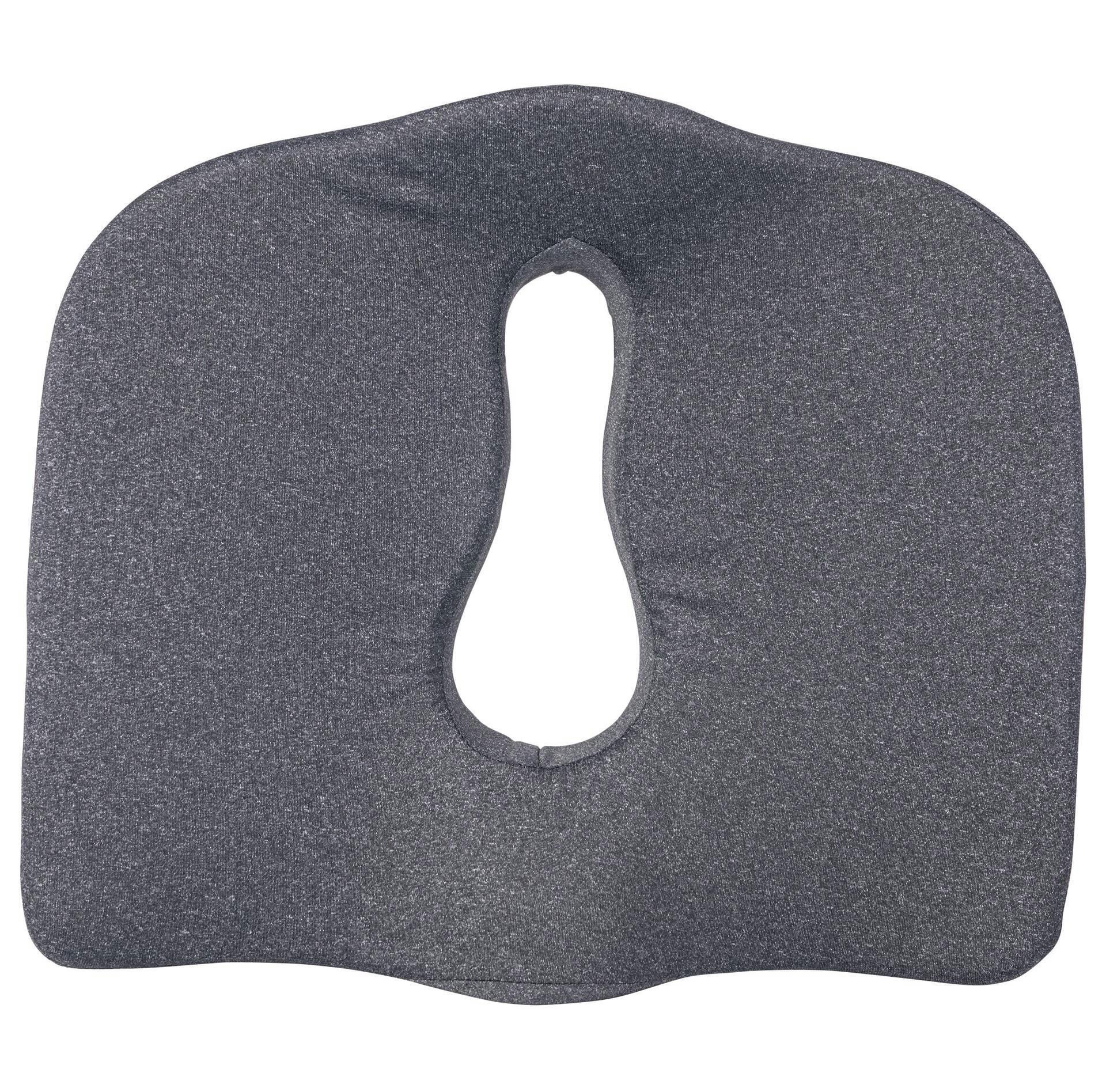 AutoTrends Portable Memory Foam Donut Cushion, Grey
