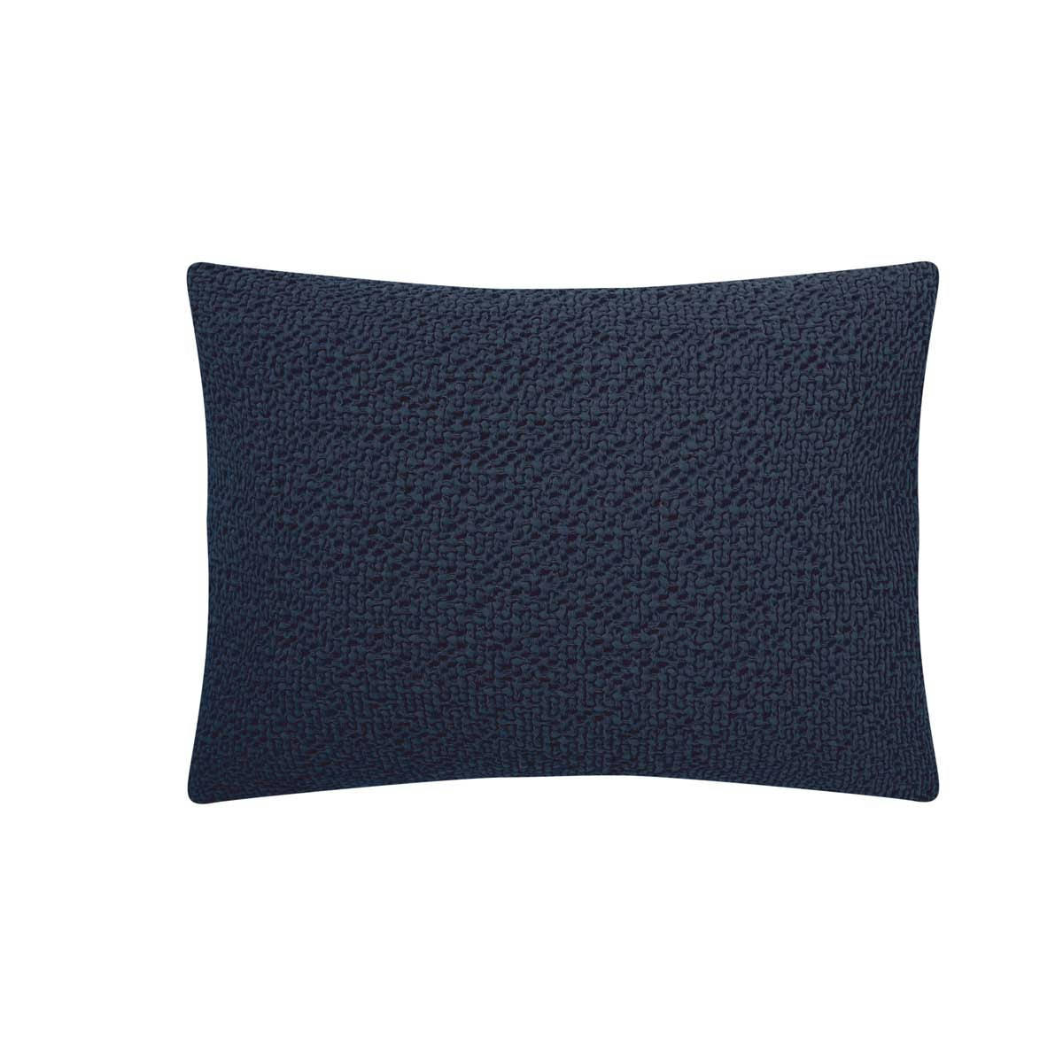 SONGE - Housse de coussin en coton bleu 40x60