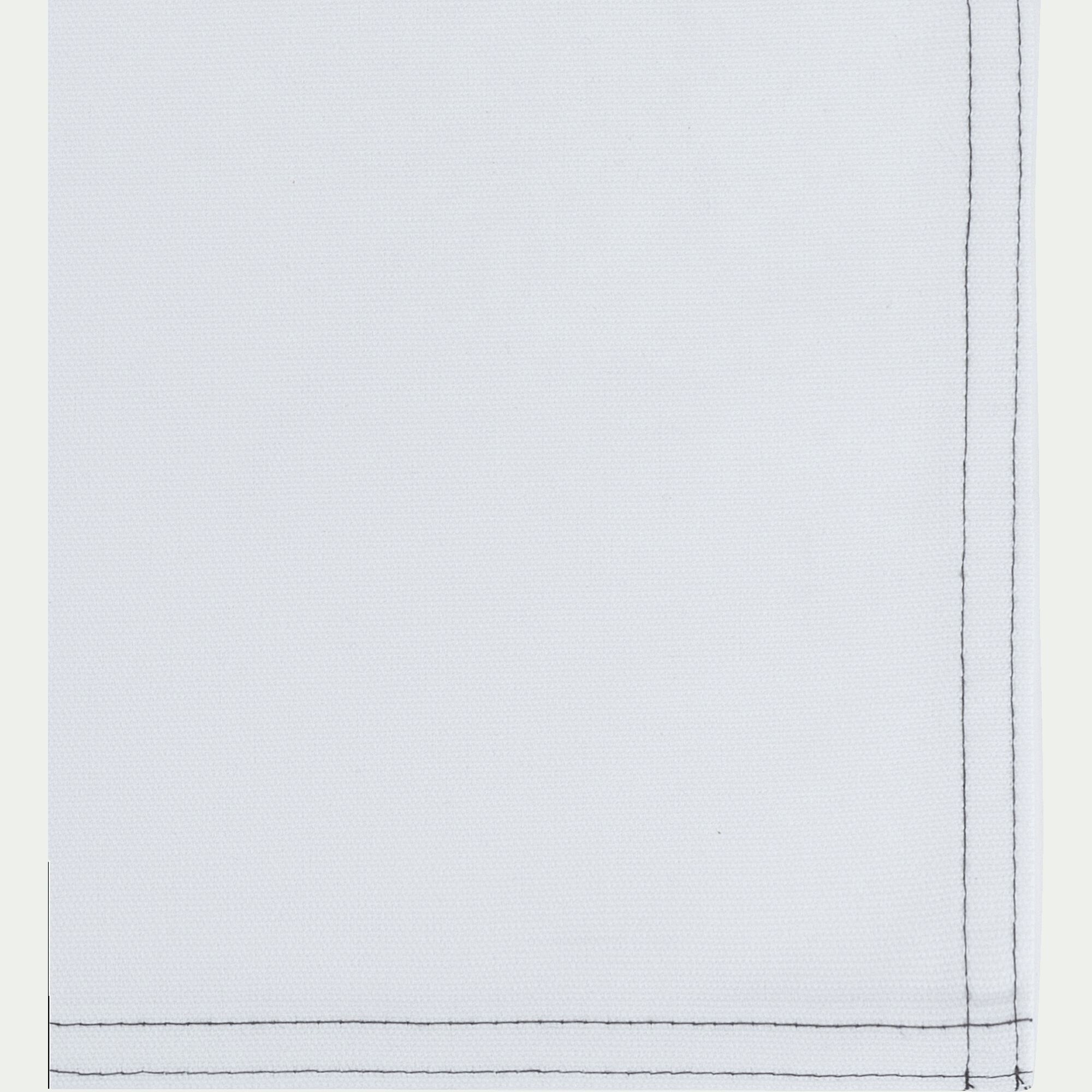 VENASQUE - Set de table en coton 30x45cm - blanc