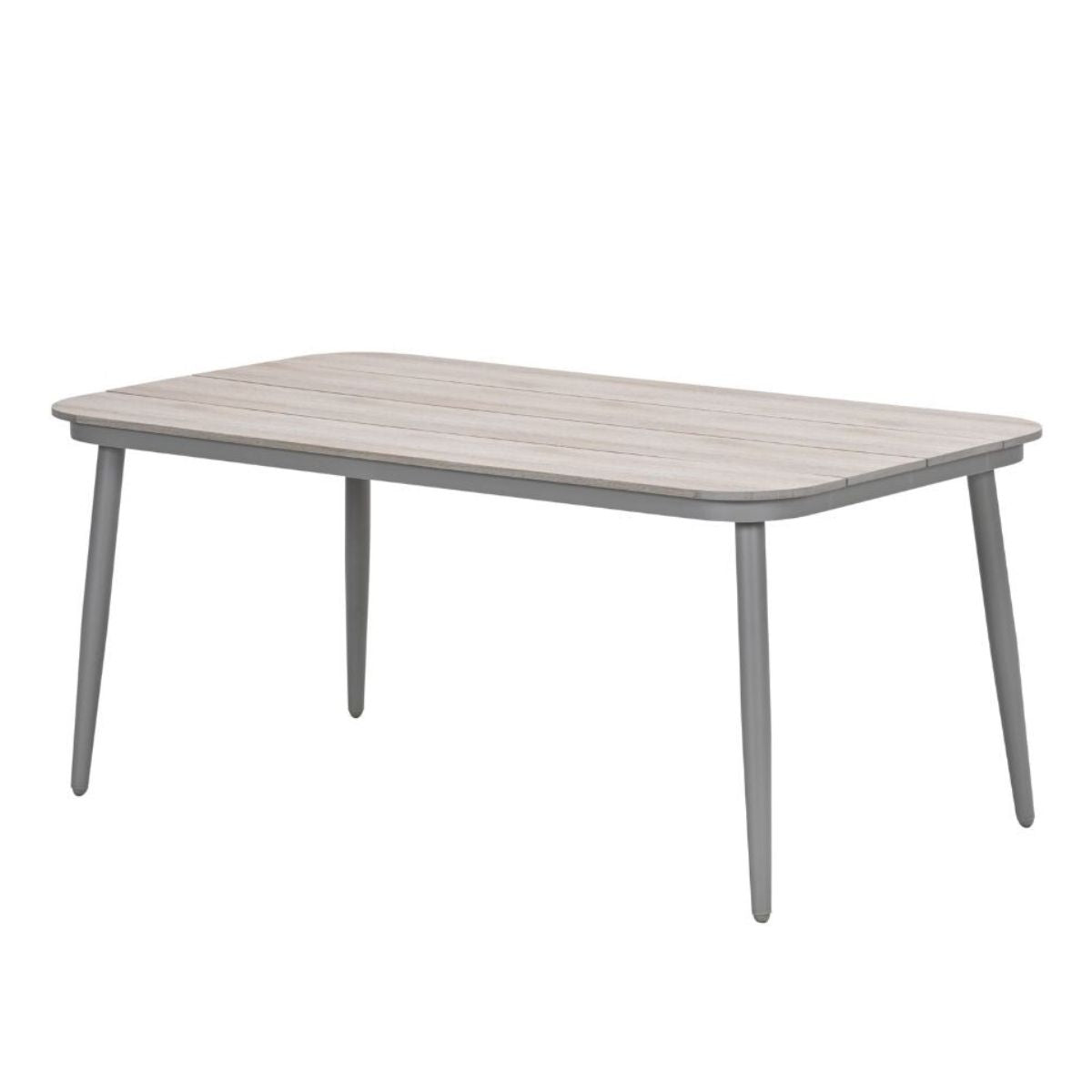 Garden Impressionslounge dining tafel Lagan 160x90 cm - taupe-light teak vironwood