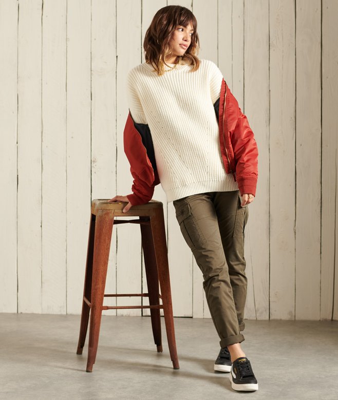 Stitch Deflected Tunic Jumper