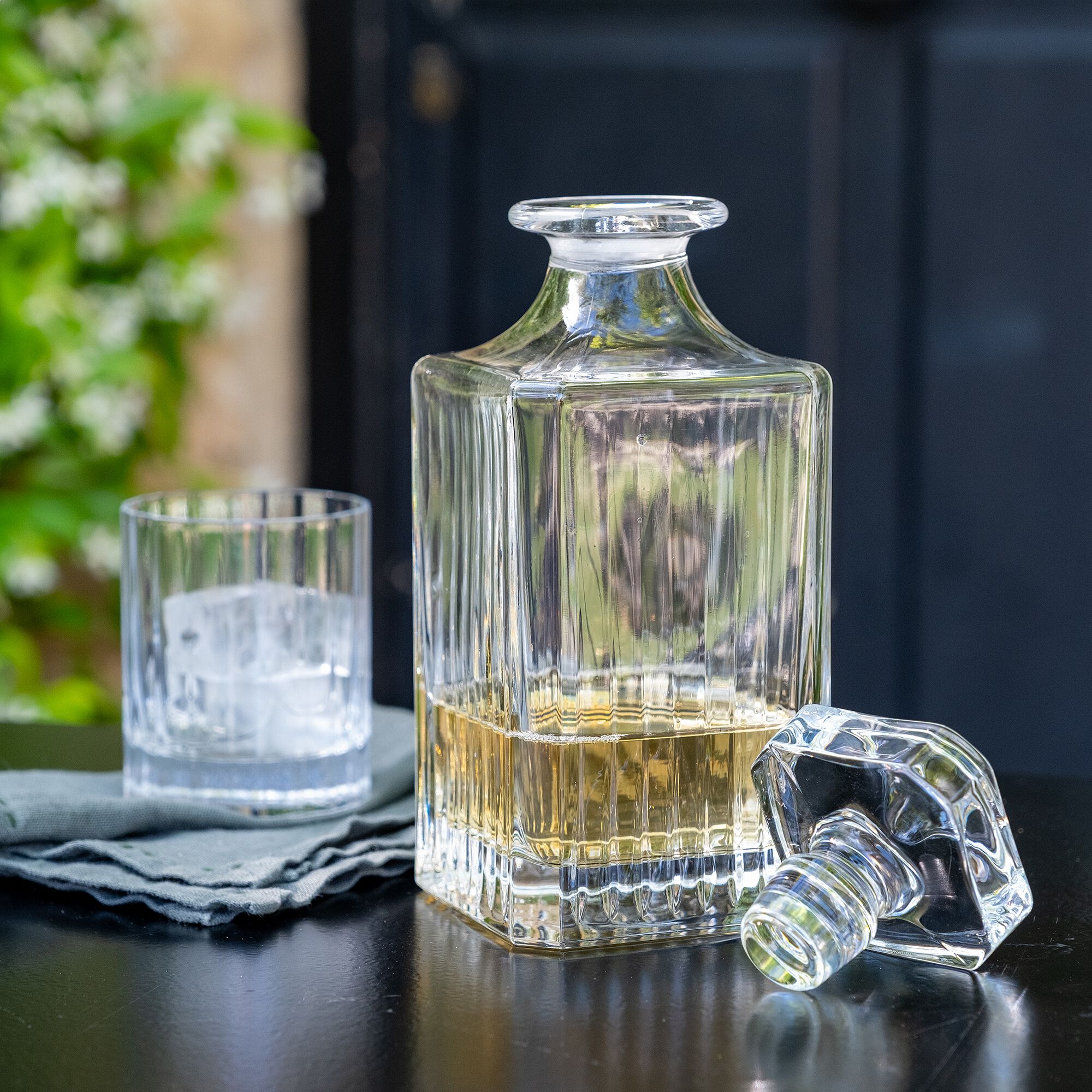 TIMELESS - Carafe à whisky en cristal 75cl - transparent