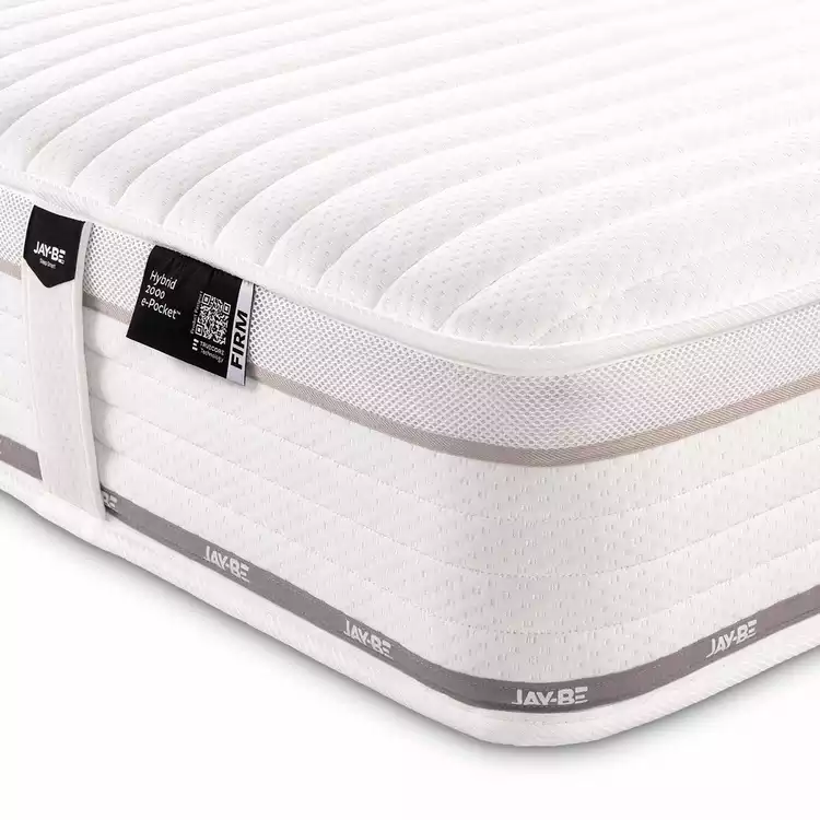 Jay-Be Truecore Firm Hybrid 2200 Pocket Mattress - Single