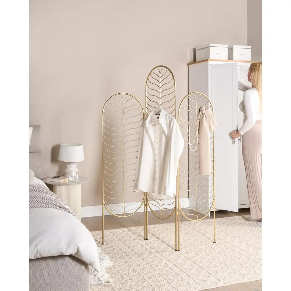 PESCIA - Kamerscherm - Goud - Metaal