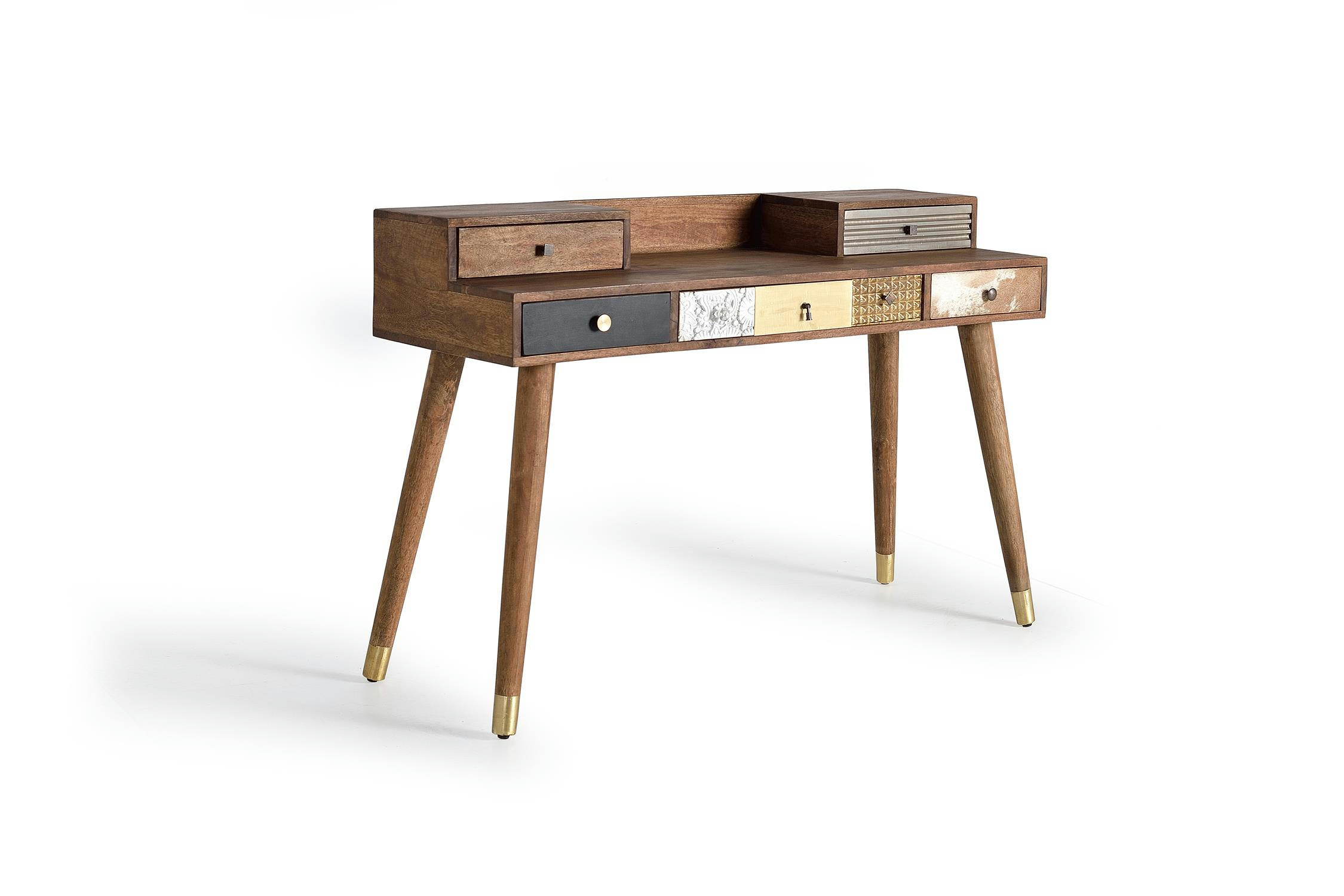 - Bureau en bois de manguier
