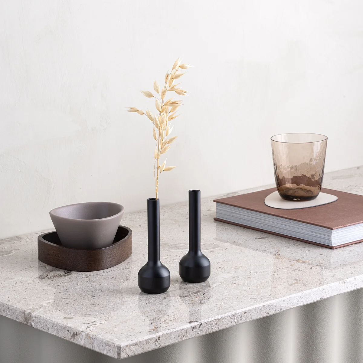 Lind DNA - Silhouette Vase, schwarz