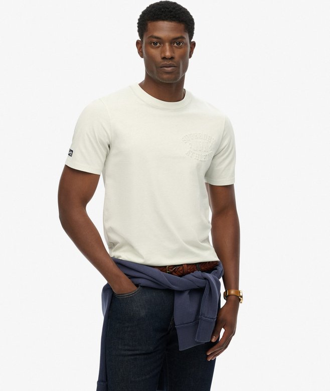 Athletic Embossed Relaxed T-Shirt