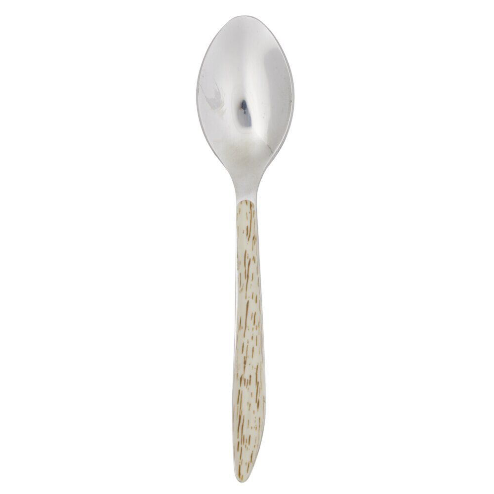 Cuillère à café L13,5cm acier manche gris