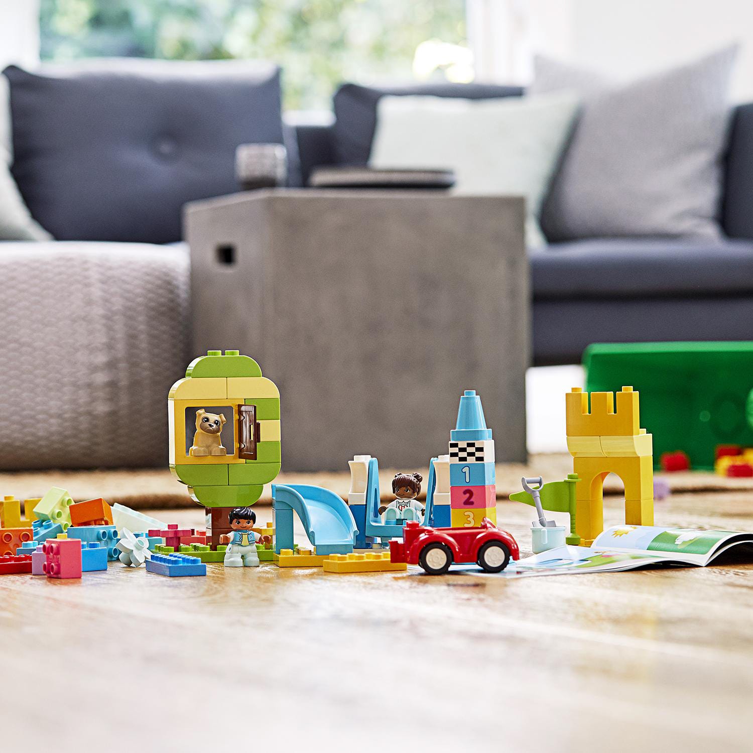 Contenitore di mattoncini grande Lego Duplo