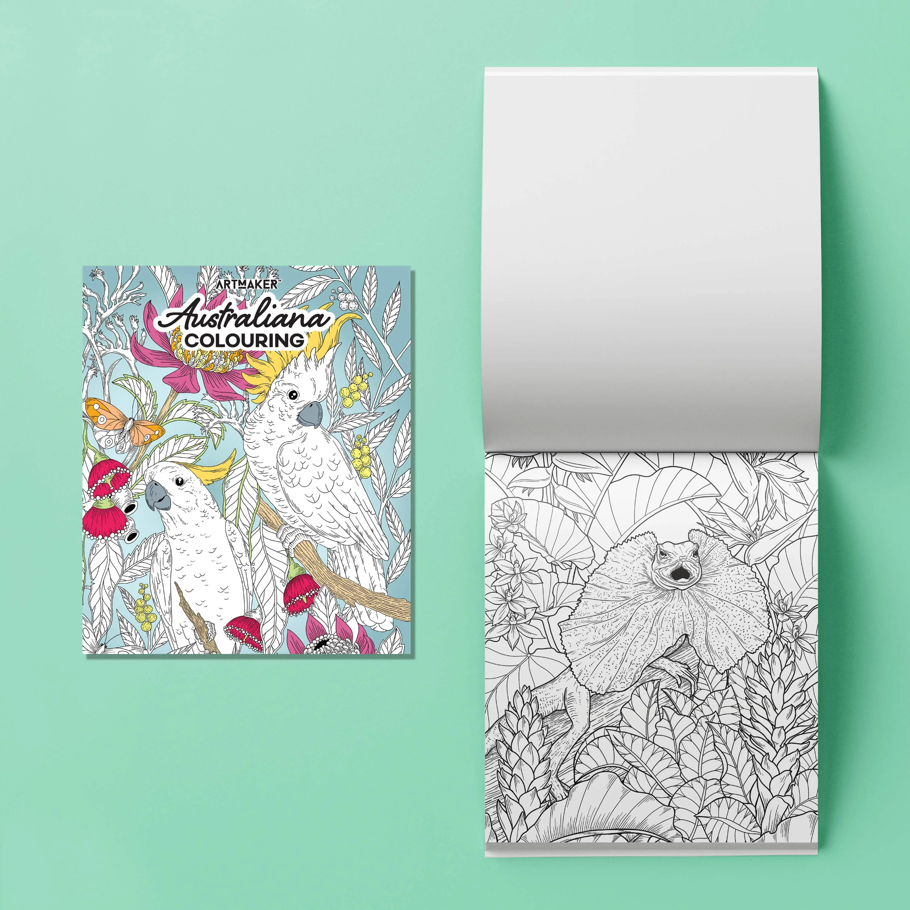 Art Maker Australiana Colouring