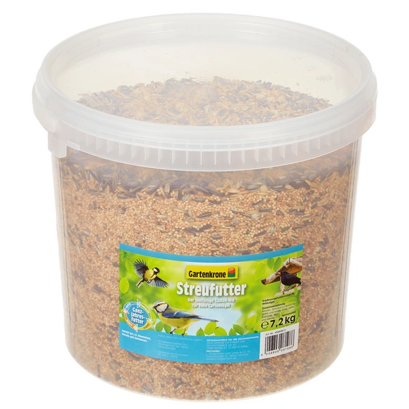 Vogelfutter »Streufutter«, 1 Eimer à 7200 g