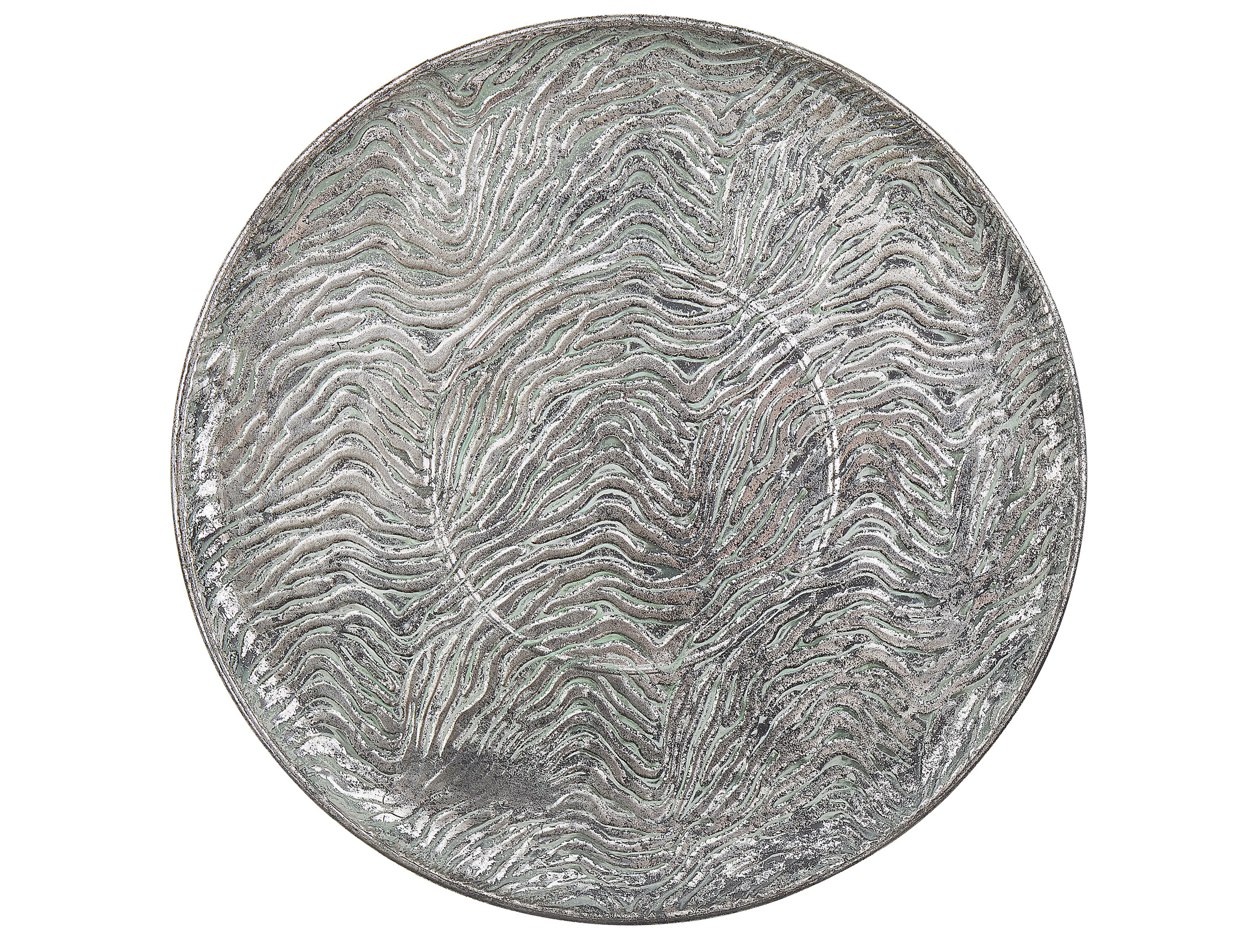 Decorative Tray KITNOS Metal Silver