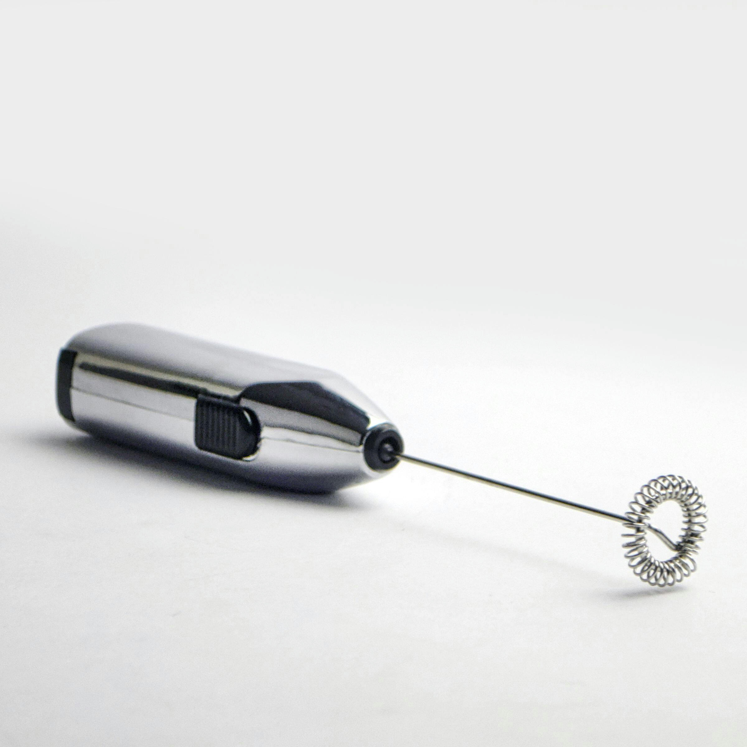 Primula Stainless Steel Handheld Electric Milk Frother, Portable