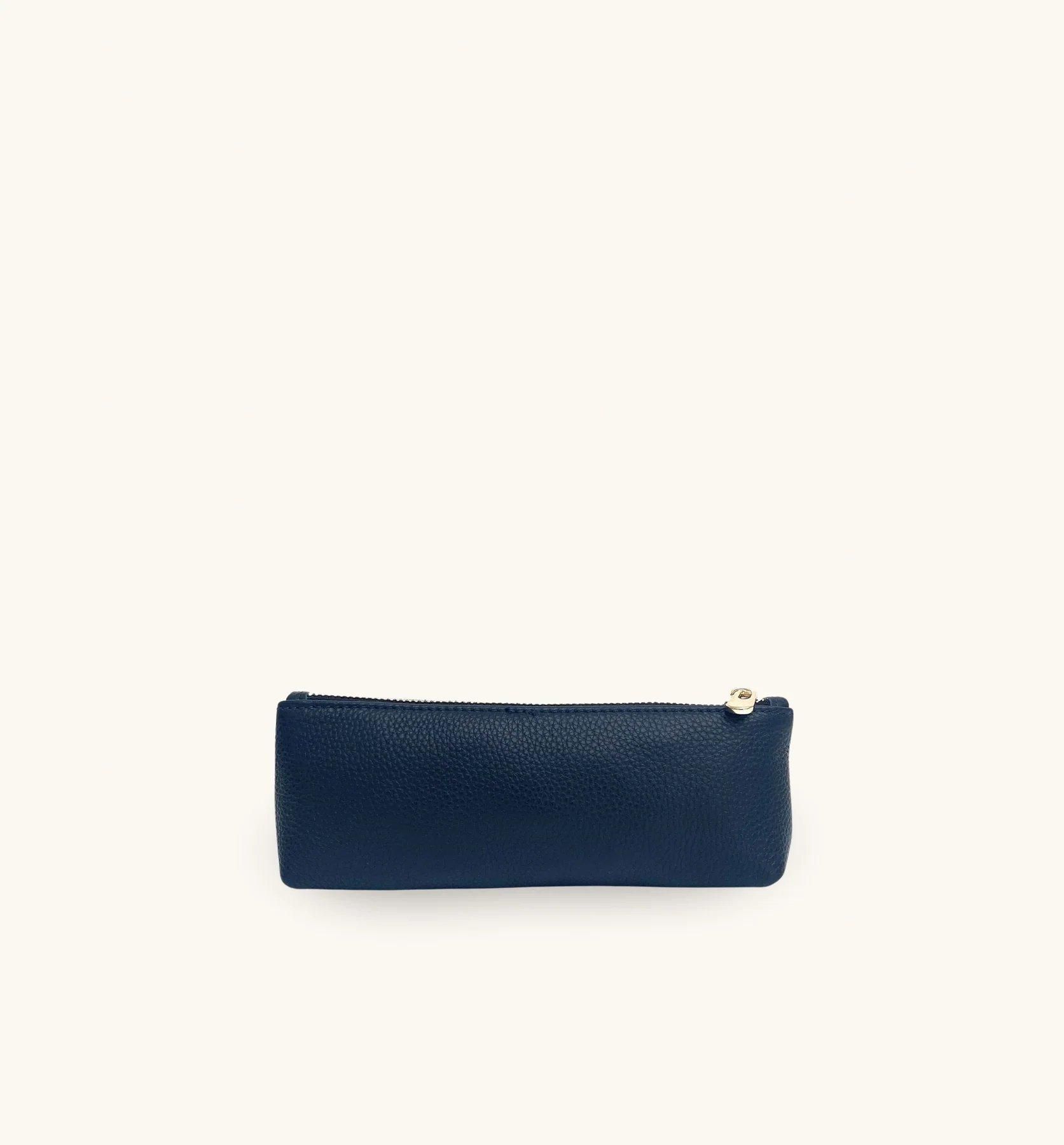 Apatchy London Navy Leather Case