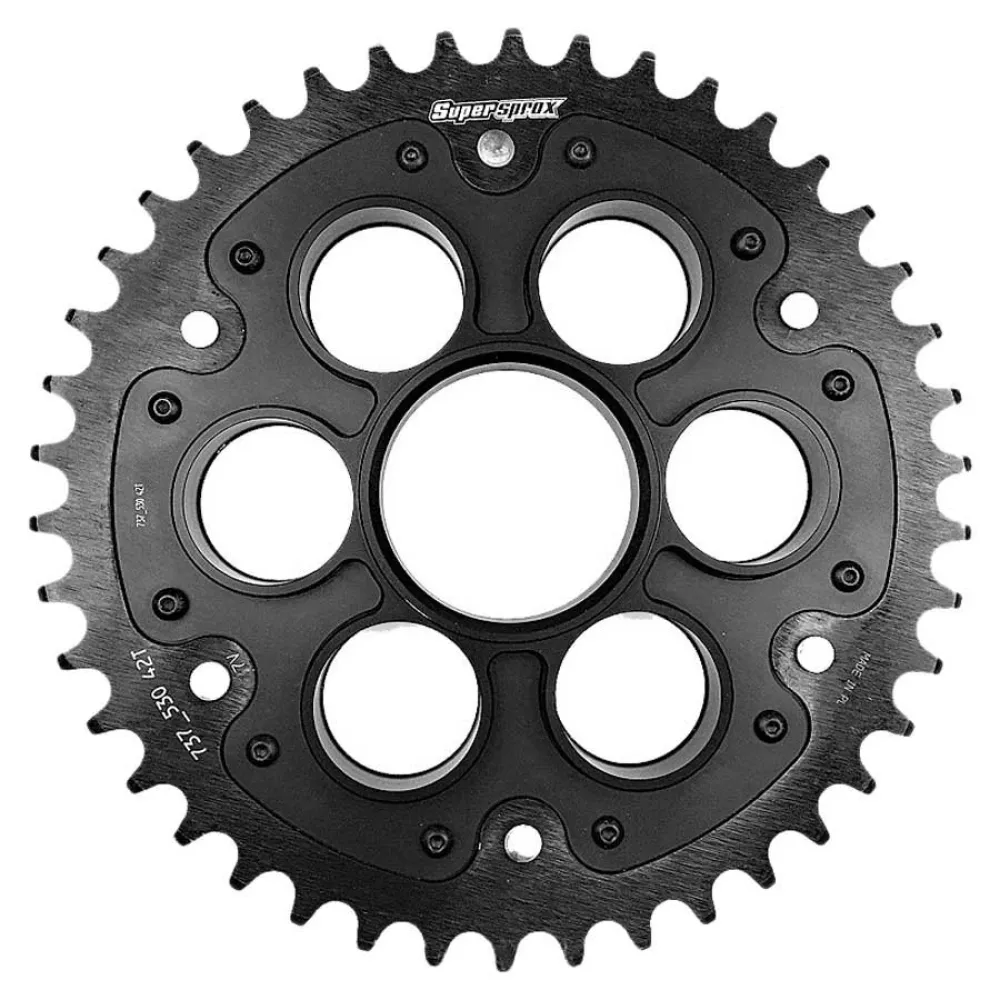 Supersprox Stealth Ducati 530x40 RSA737530X40BLK rear sprocket
