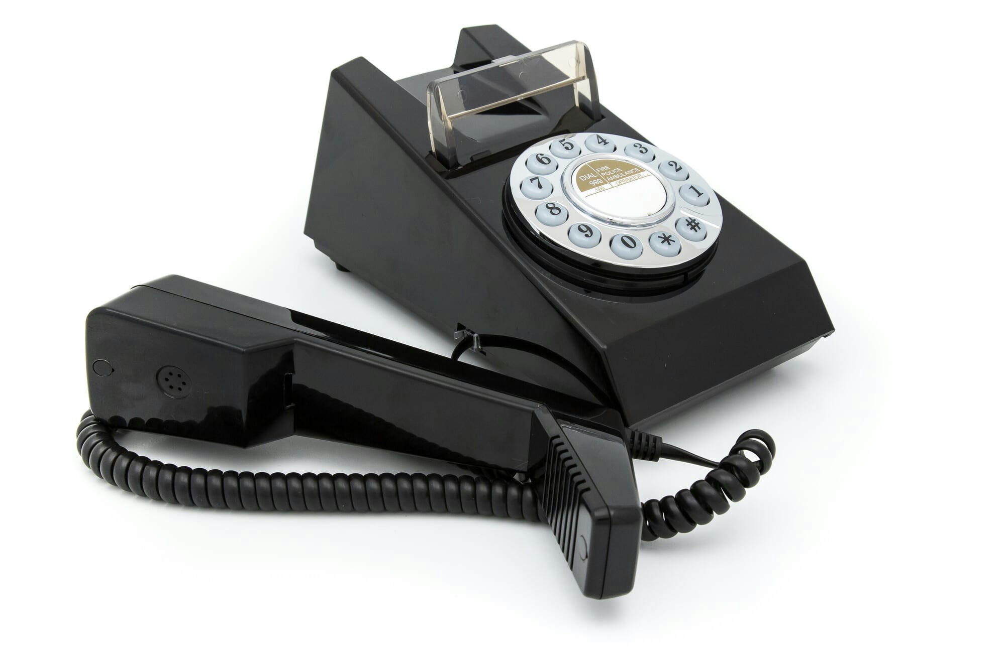 - Téléphone analogique  TRIM PHONE BLACK