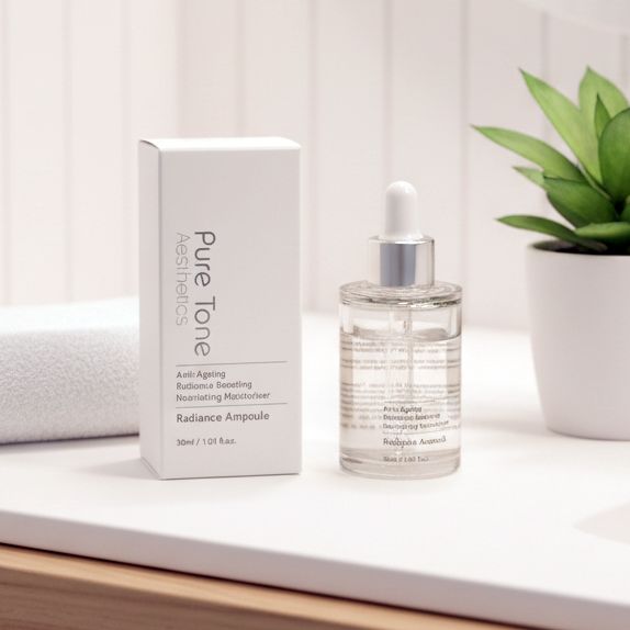 Pure Tone Aesthetics Radiance Ampoule Dual-Action Anti-Ageing Serum