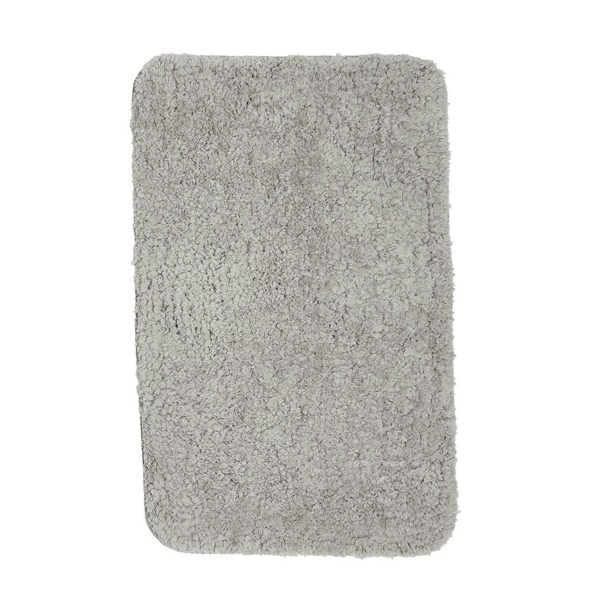 ESSENTIAL - Tapis de bain tufté uni en Polyester Beige 50x80 cm