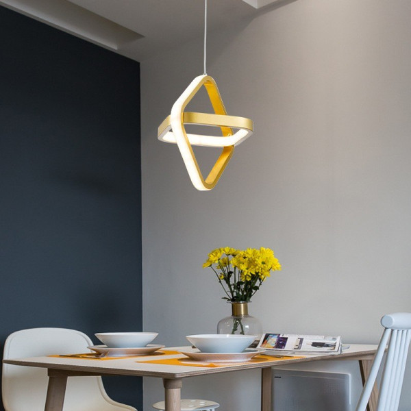 Lampa geometryczna LED wisząca