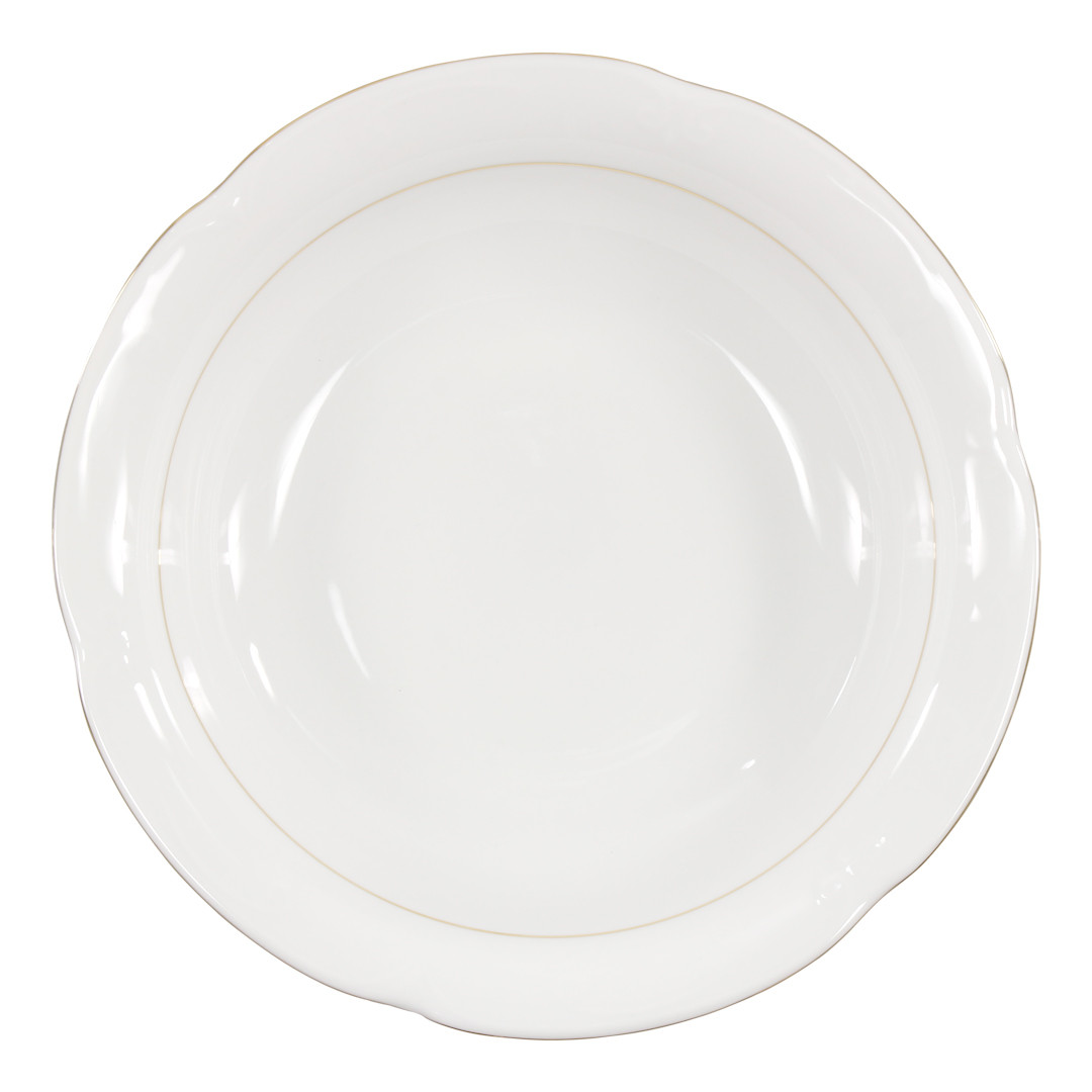 Salaterka okrągła 23 cm Kamelia Złota Linia B014