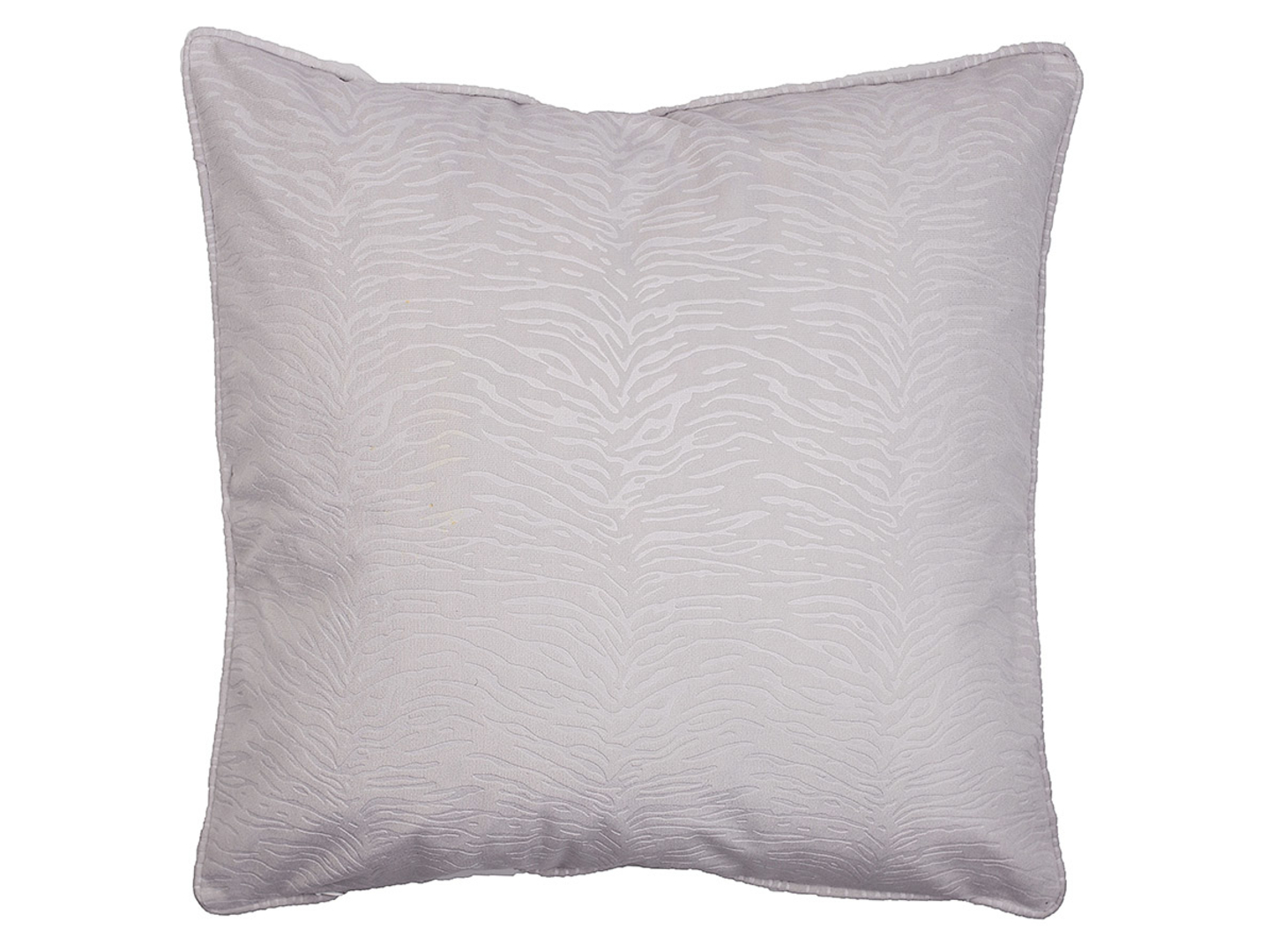 Poduszka dekoracyjna Perfect chic 45x45 cm srebrna