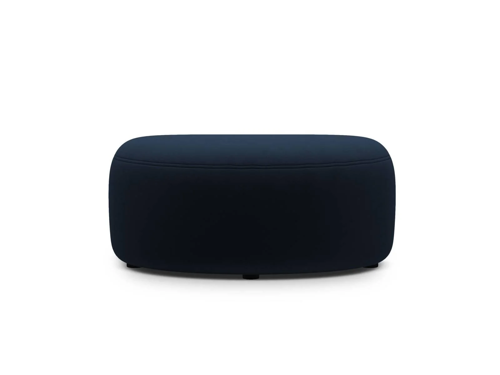 Hocker Kate halfrond velvet