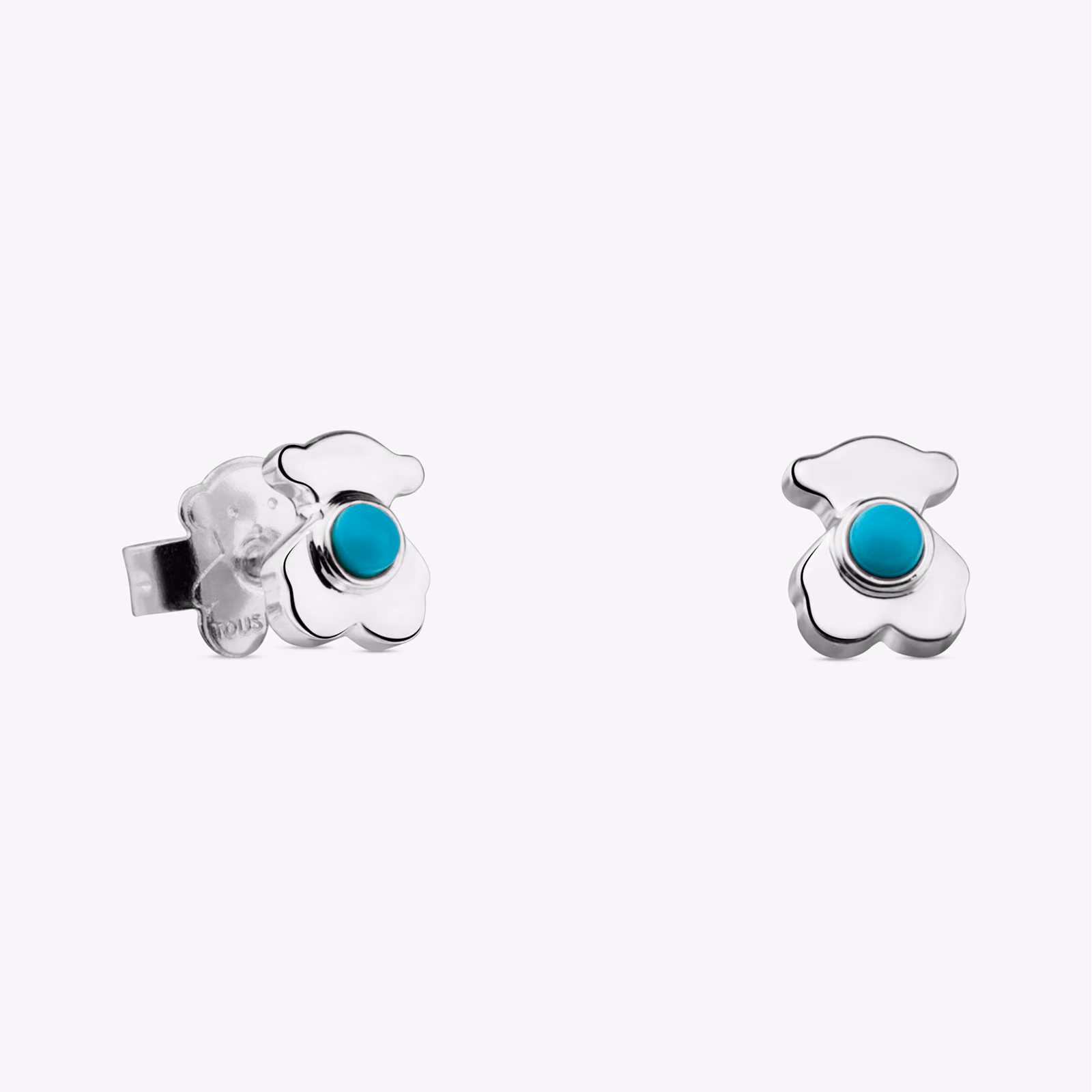 Pendientes de plata con cerámica Super Power