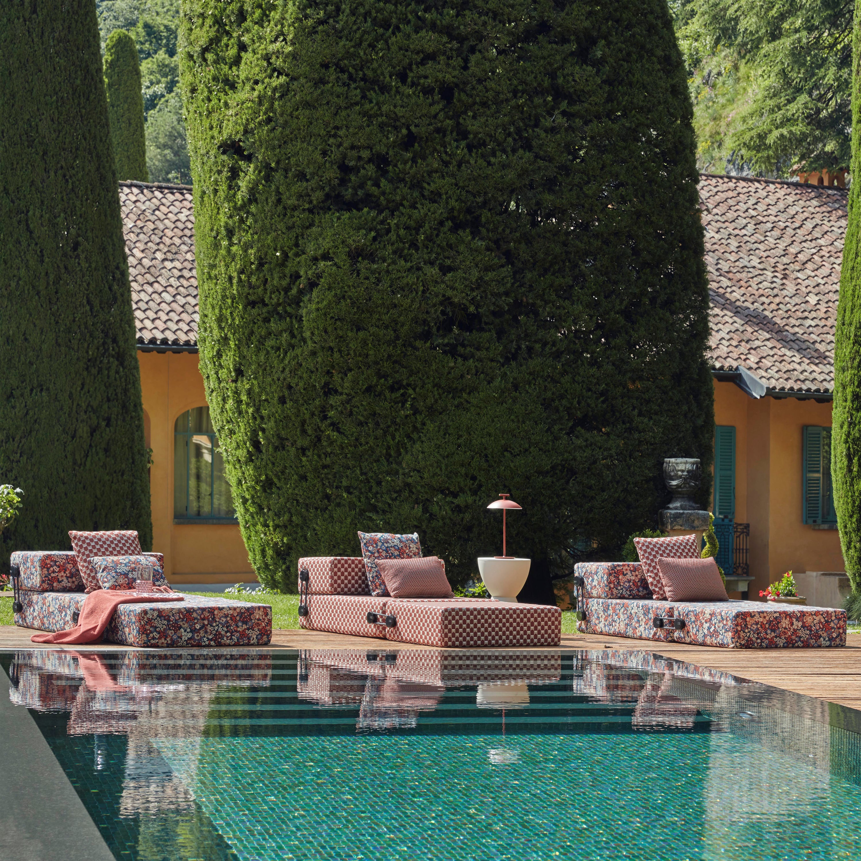 Kartell Trix Ligbed - Rood