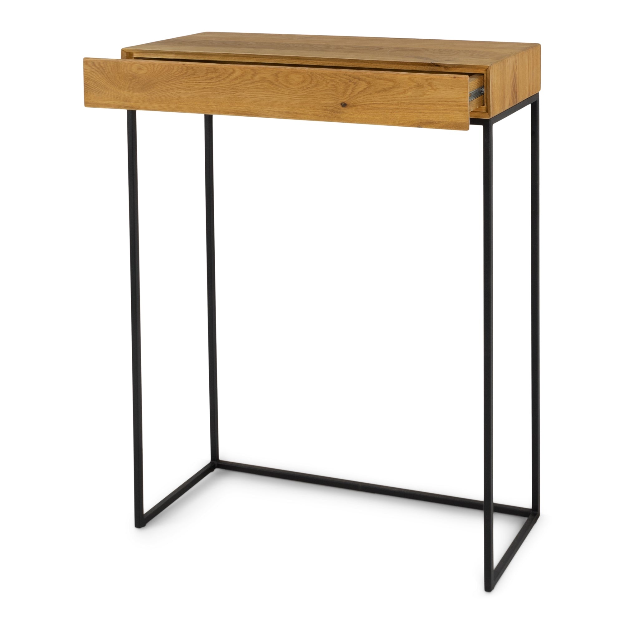 TORNA JOSEPH 2 - 100 Staal - Zwart   Eiken - Naturel