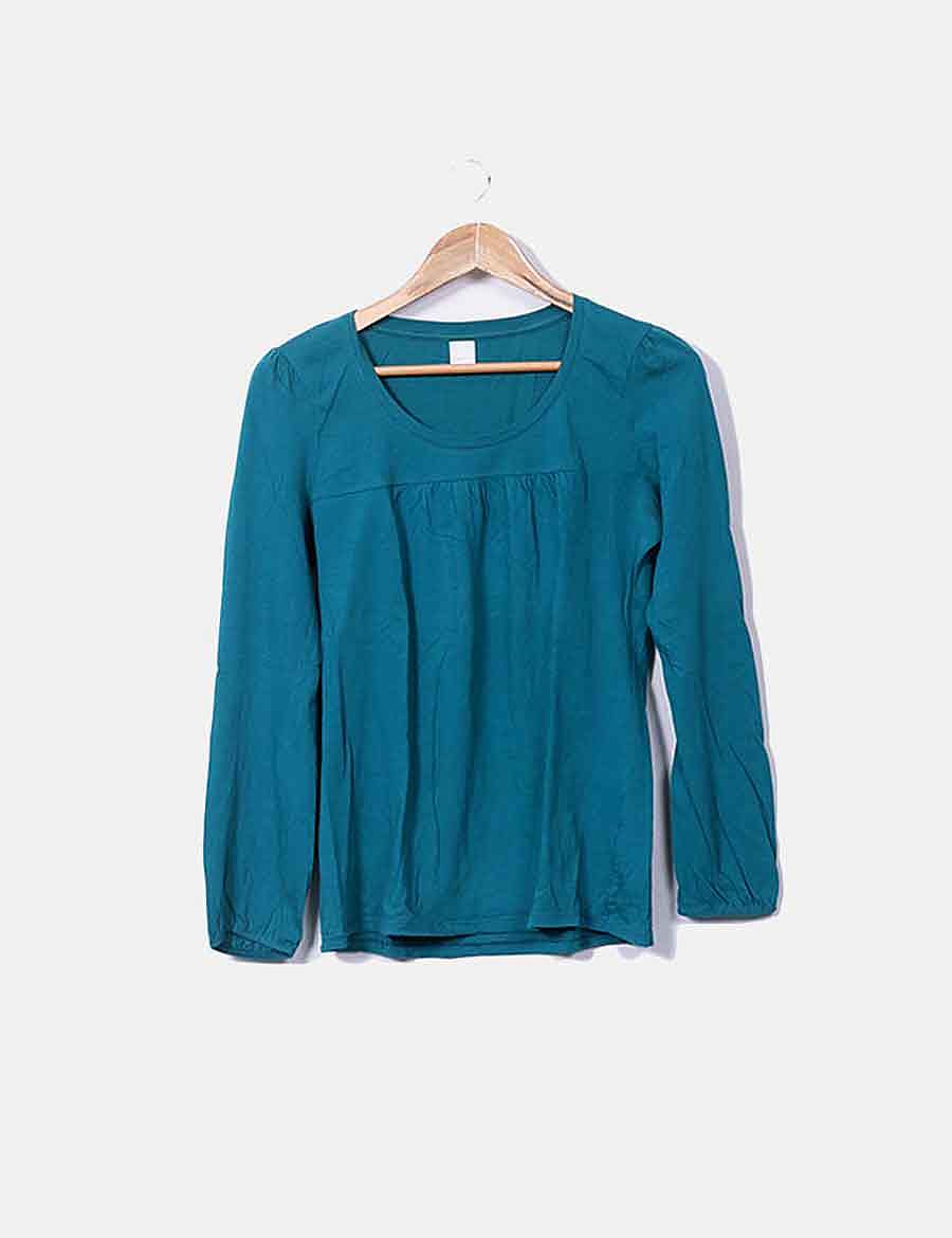 Camaïeu Green shirt with long sleeves