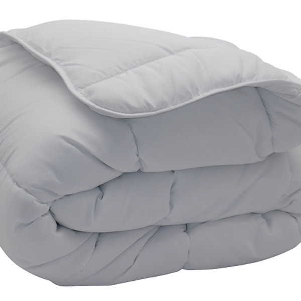 Couette Ultra chaude Microfibre Blanche - 1 personne 140 x 200 - 17125