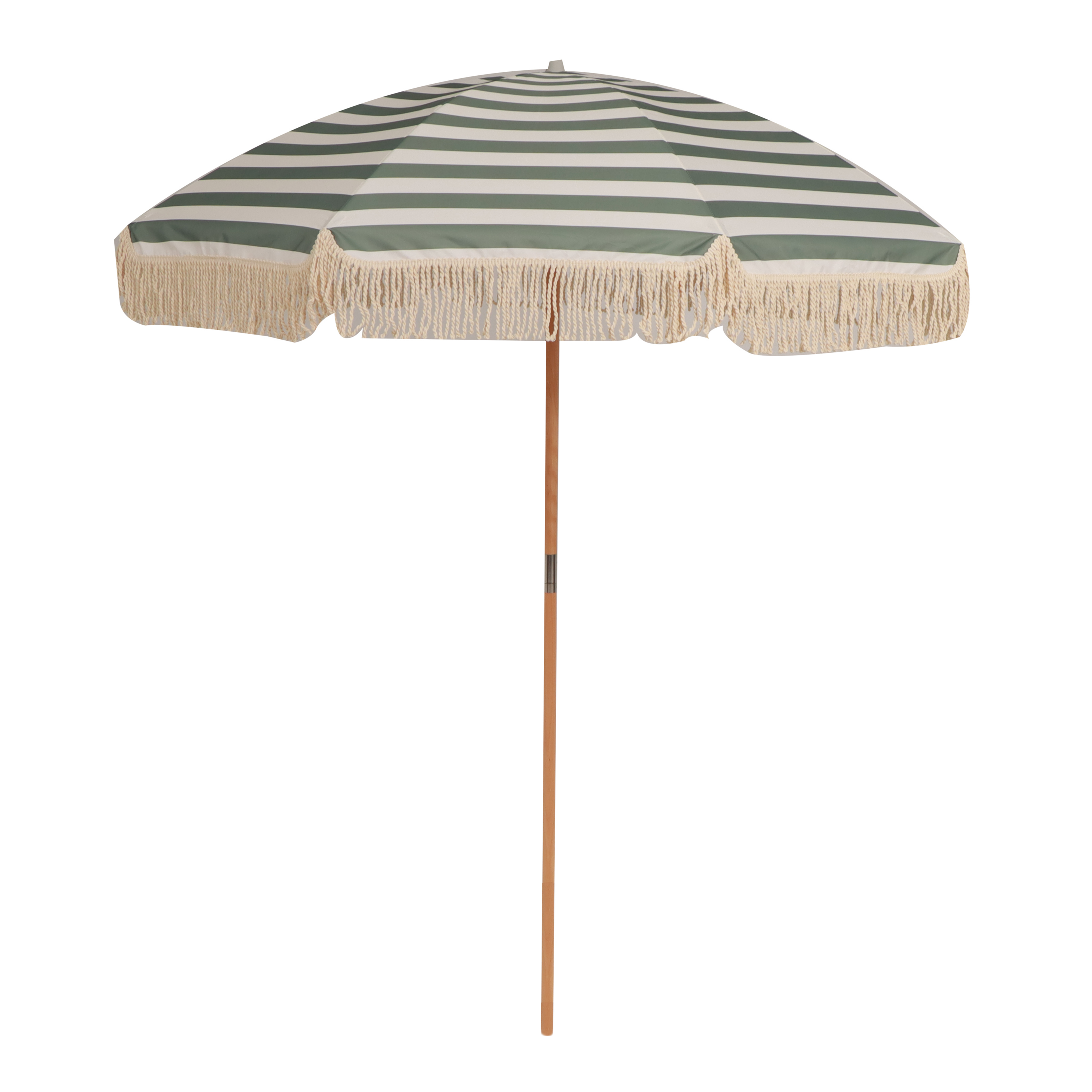 by fonQ Breez Parasol Ø 200 cm - Striped Sage